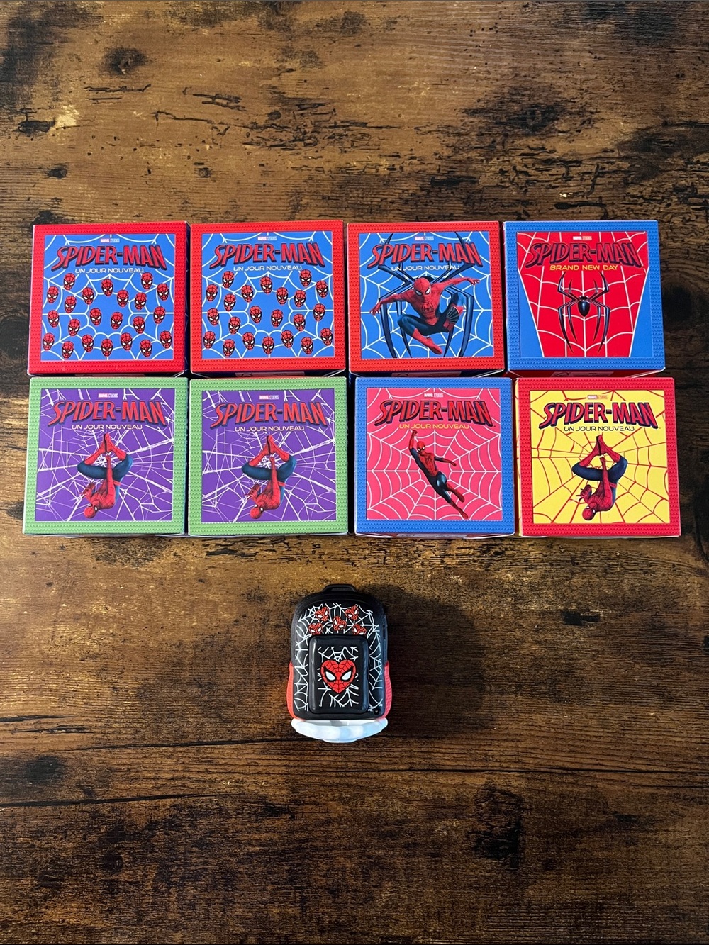 Lot of McDonald’s 2026 Spider-Man backpack toys 🕷️🕸️